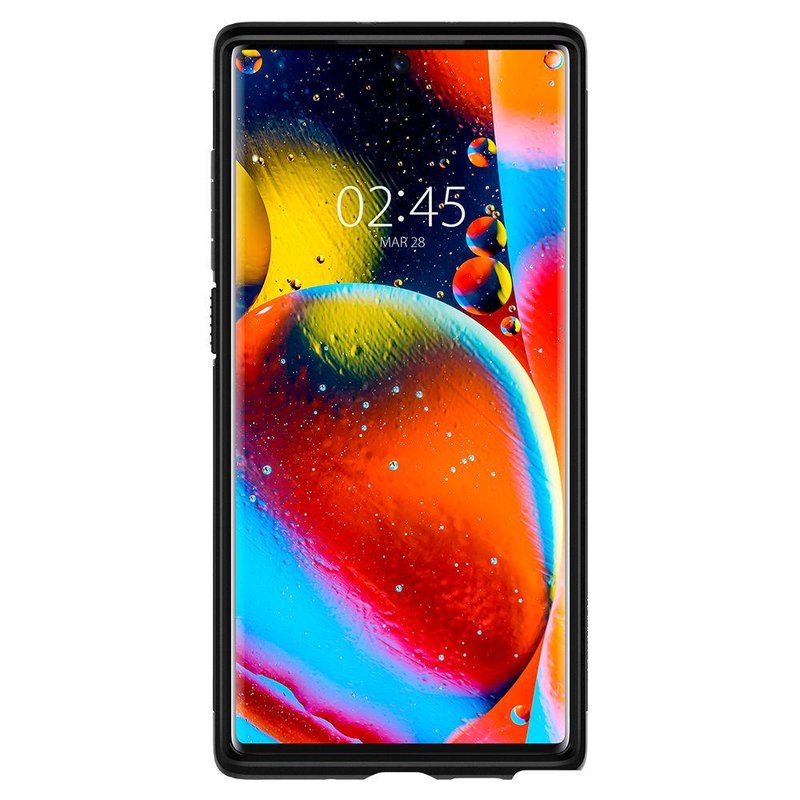 Husa Samsung Galaxy Note 10 Plus Spigen Slim Armor, negru
