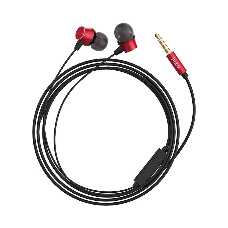 Casti In-Ear Cu Microfon Hoco M51 Proper Sound - Rosu