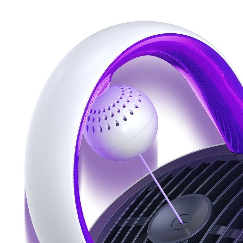 Aparat Profesional Anti-Insecte Baseus Star Mosquito Fly Killing UV Lamp - ACMWD-AHX02 - White