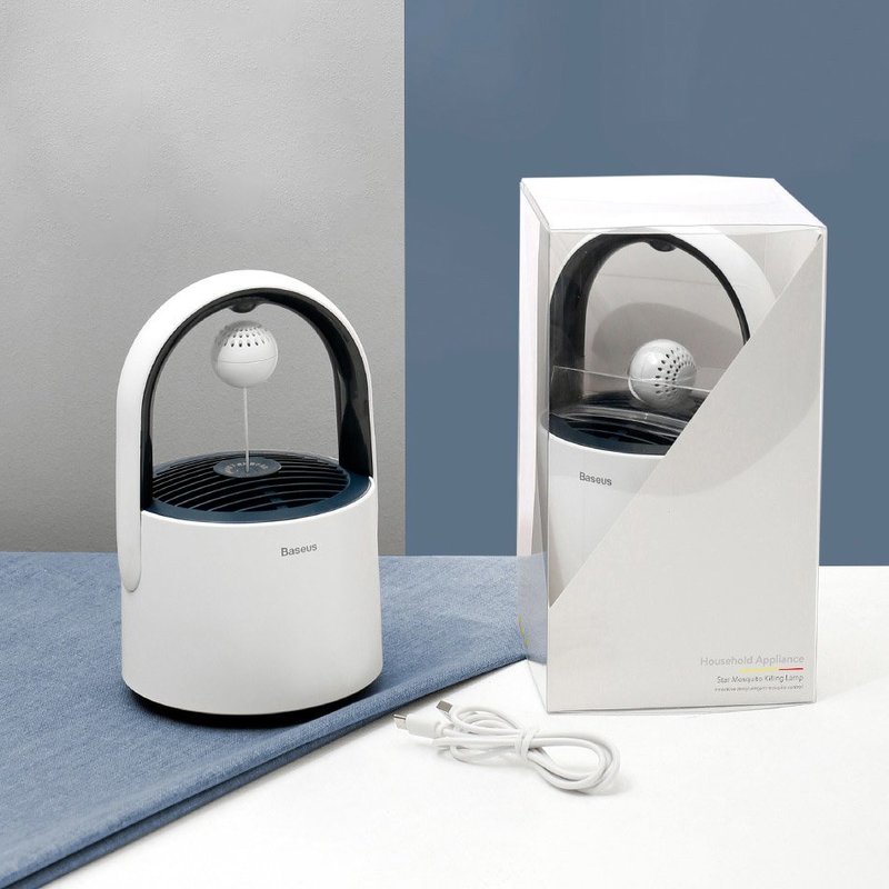 Aparat Profesional Anti-Insecte Baseus Star Mosquito Fly Killing UV Lamp - ACMWD-AHX02 - White