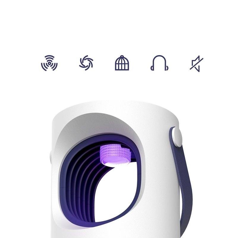 Aparat Profesional Anti-Insecte Baseus Star Mosquito Fly Killing UV Lamp - ACMWD-ZX02 - White