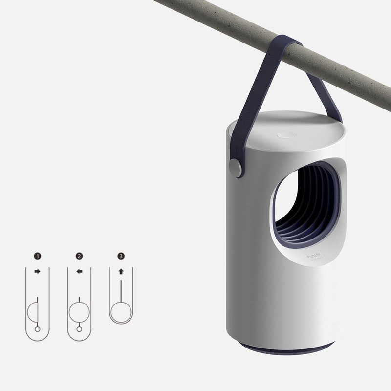 Aparat Profesional Anti-Insecte Baseus Star Mosquito Fly Killing UV Lamp - ACMWD-ZX02 - White