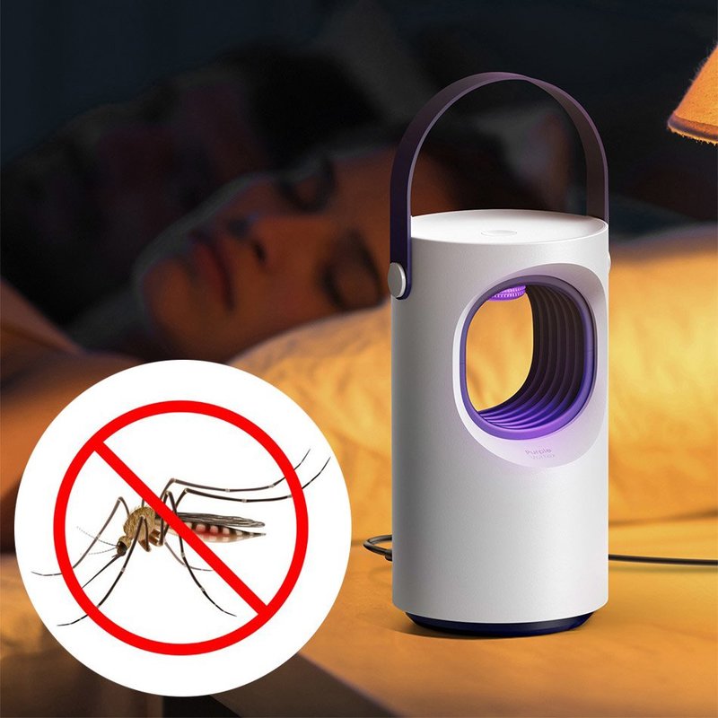 Aparat Profesional Anti-Insecte Baseus Star Mosquito Fly Killing UV Lamp - ACMWD-ZX02 - White