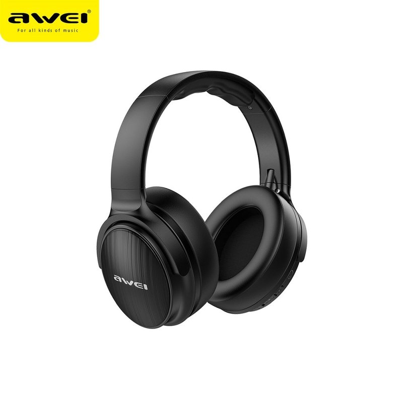 Casti On-Ear Wireless Awei A780BL Cuffie Stereo Headphone Bluetooth V5.0 - Black