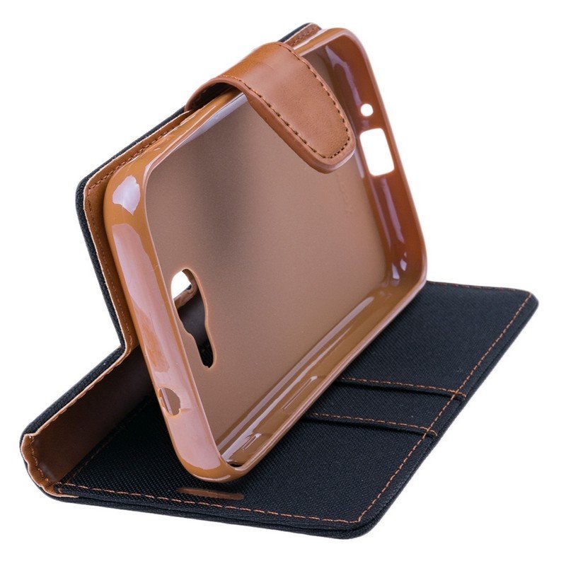 Husa Samsung Galaxy Xcover 4s Canvas Book Negru