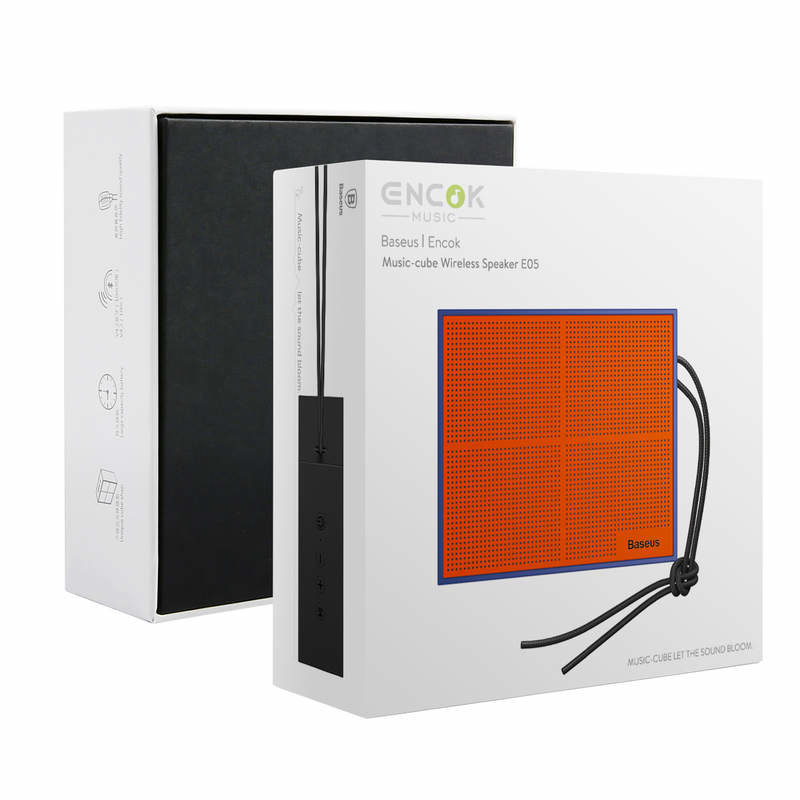 Boxa Portabila Bluetooth Baseus Encok E05 Music-Cube - NGE05-03 - Blue/Red