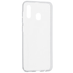 Husa Samsung Galaxy A30 Silicon Crystal Glitter Case - Transparent