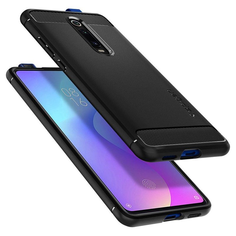 Husa Spigen Xiaomi Mi 9T Rugged Armor, negru