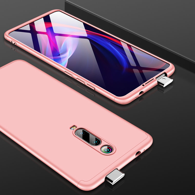 Husa Xiaomi Mi 9T Pro GKK 360 Full Cover Roz