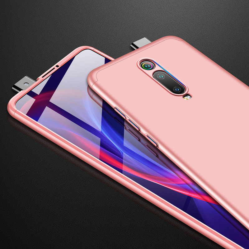 Husa Xiaomi Mi 9T Pro GKK 360 Full Cover Roz