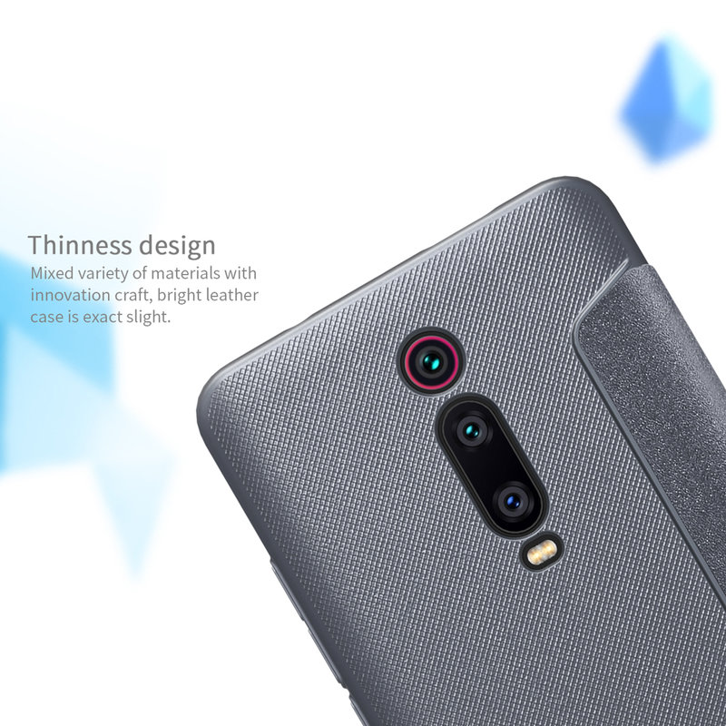 Husa Xiaomi Mi 9T Pro NILLKIN Sparkle Flip Gri