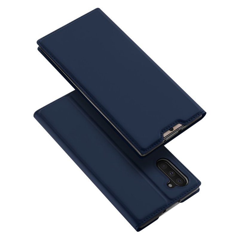 Husa Samsung Galaxy Note 10 Dux Ducis Flip Stand Book - Albastru