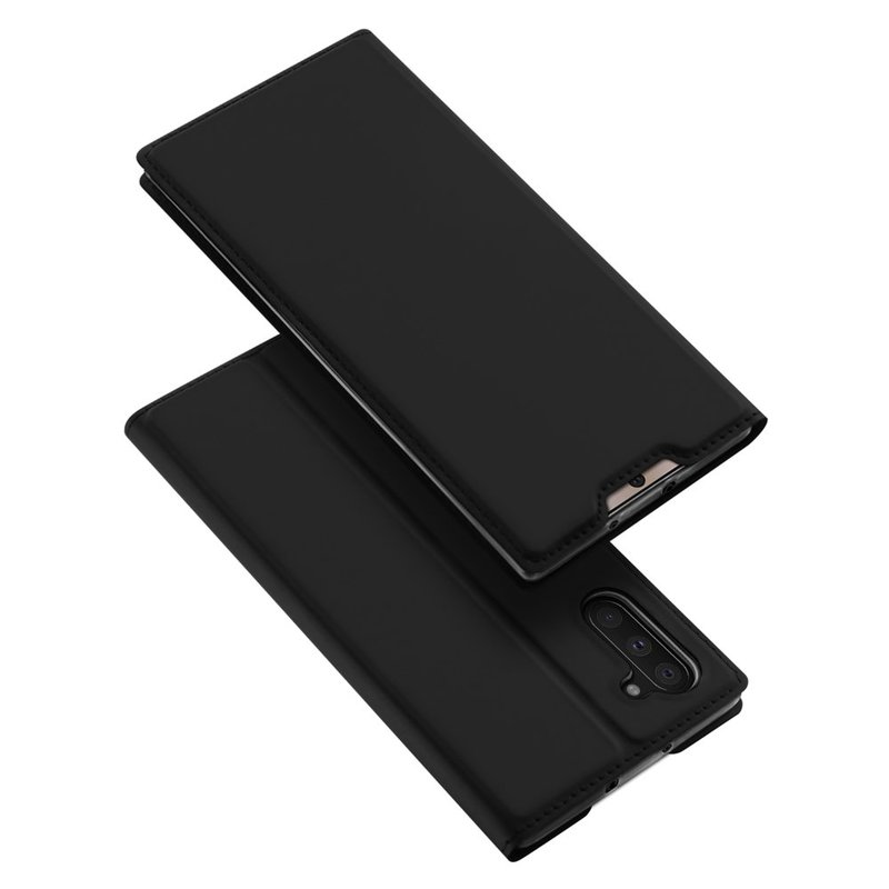 Husa Samsung Galaxy Note 10 Dux Ducis Flip Stand Book - Negru