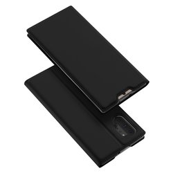 Husa Samsung Galaxy Note 10 Plus Dux Ducis Flip Stand Book - Negru
