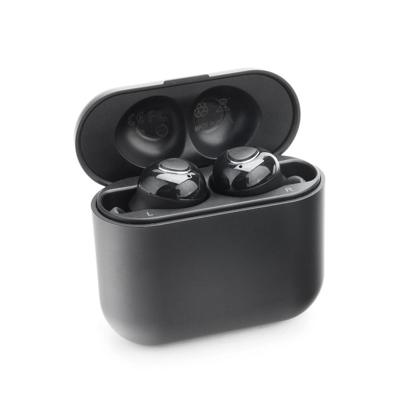 Casti In-Ear Wireless Stereo Bluetooth TWS T9 with Power Bank - Black