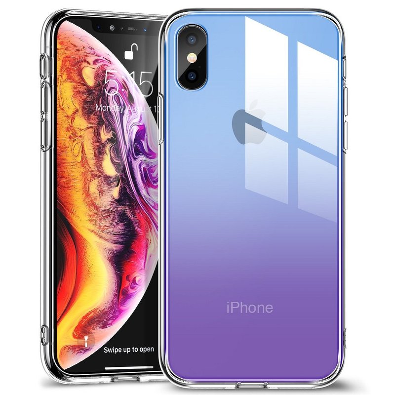 Husa iPhone X, iPhone 10 ESR Mimic Glass - Purple