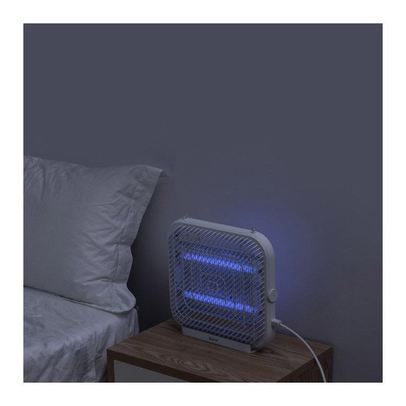 Aparat Profesional Anti-Insecte Baseus Wall-Mounted Electric Bionic Light - ACMWD-FB02 - White