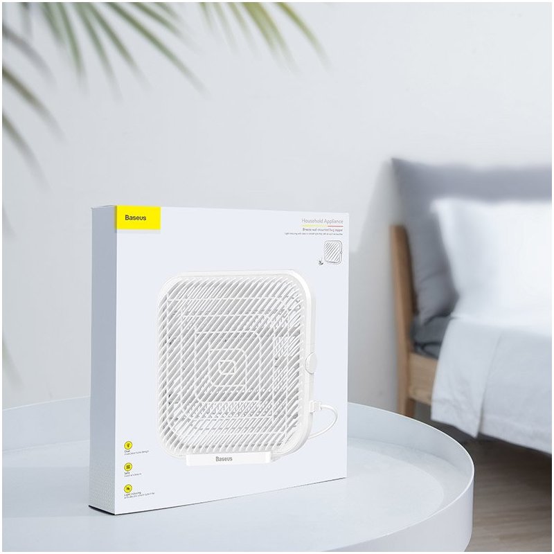 Aparat Profesional Anti-Insecte Baseus Wall-Mounted Electric Bionic Light - ACMWD-FB02 - White