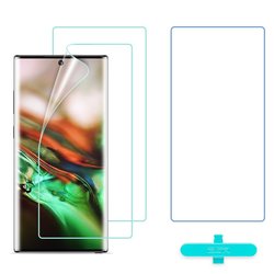 [2xPack] Folie Samsung Galaxy Note 10 Full Coverage ESR Liquid Skin - Clear