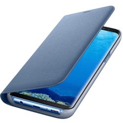 Husa Originala Samsung Galaxy S8+, Galaxy S8 Plus LED View Cover Albastru