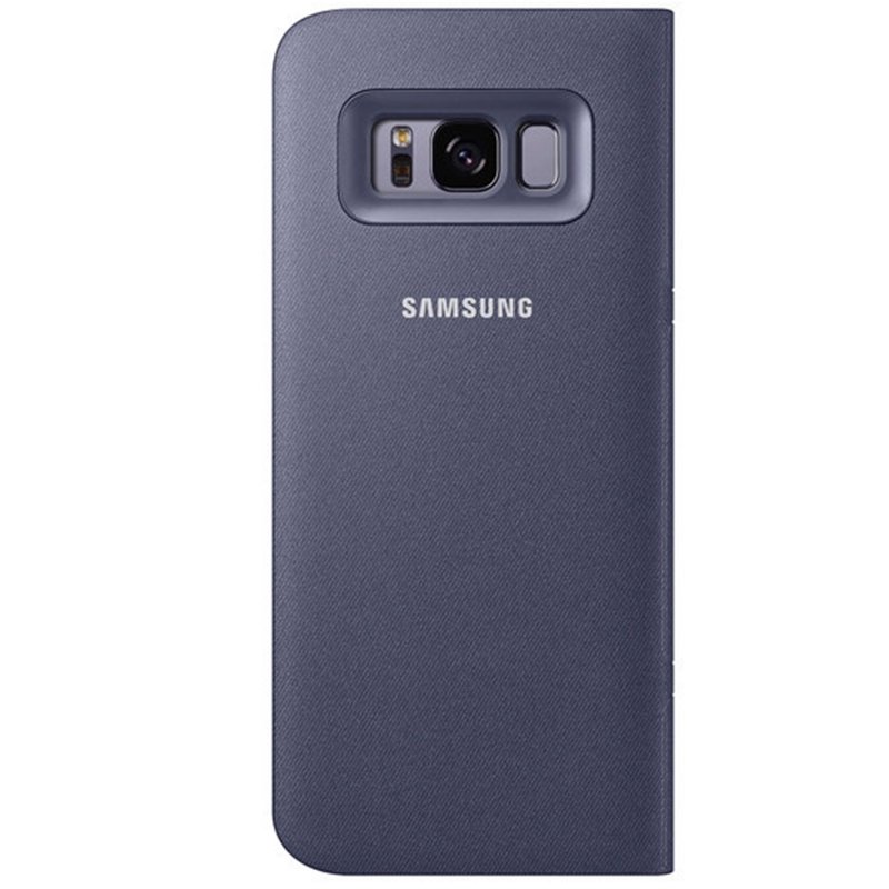 Husa Originala Samsung Galaxy S8+, Galaxy S8 Plus LED View Cover Violet