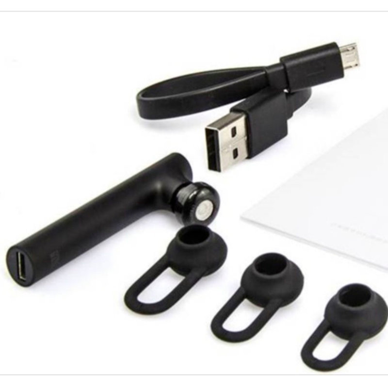 Casca Bluetooth Mono Xiaomi MI Basic cu Cablu de Incarcare USB - ZBW4412GL - Black