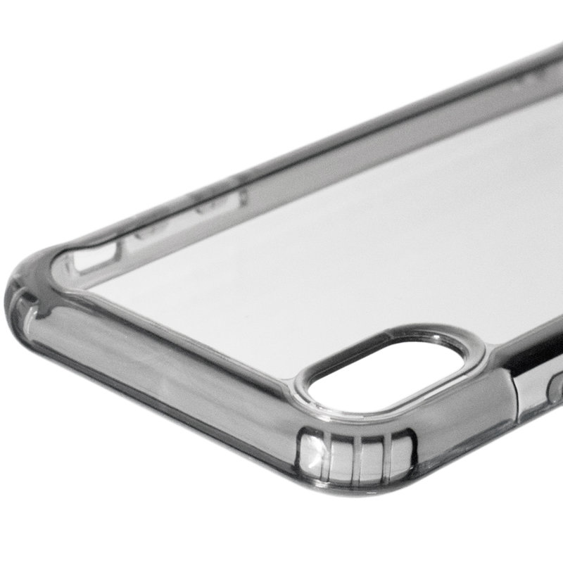 Husa iPhone X, iPhone 10 Hybrid Clear Armor - Negru