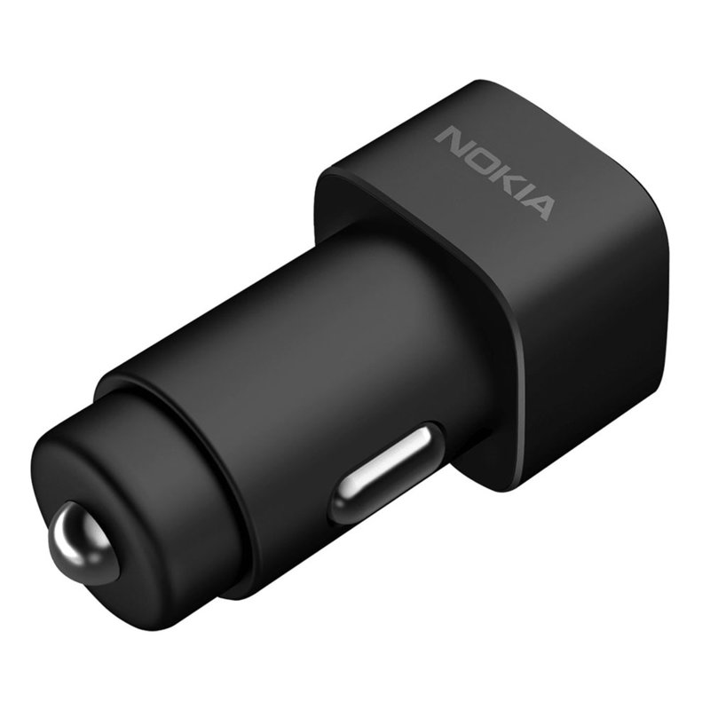 Incarcator Auto Universal Nokia Dual USB 2.0, 3400 mAh(1A + 2.4A) - DC-301 - Black