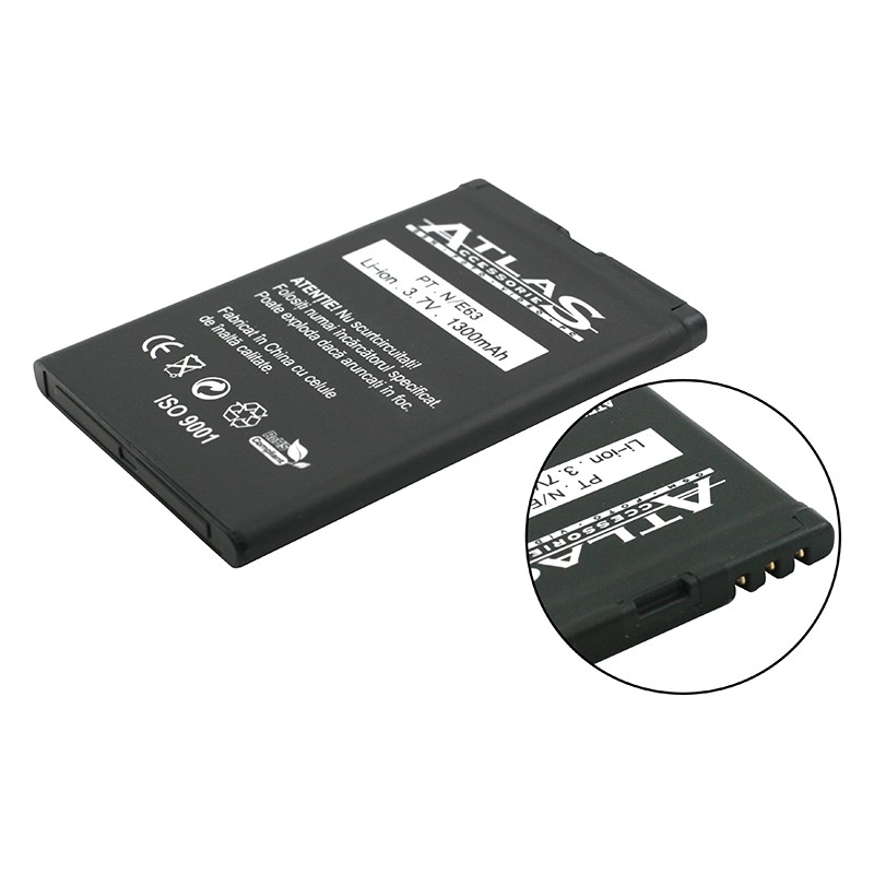 Baterie BP-4L Nokia E71 / E52 / E6 / N97 - 1300mAh Atlas