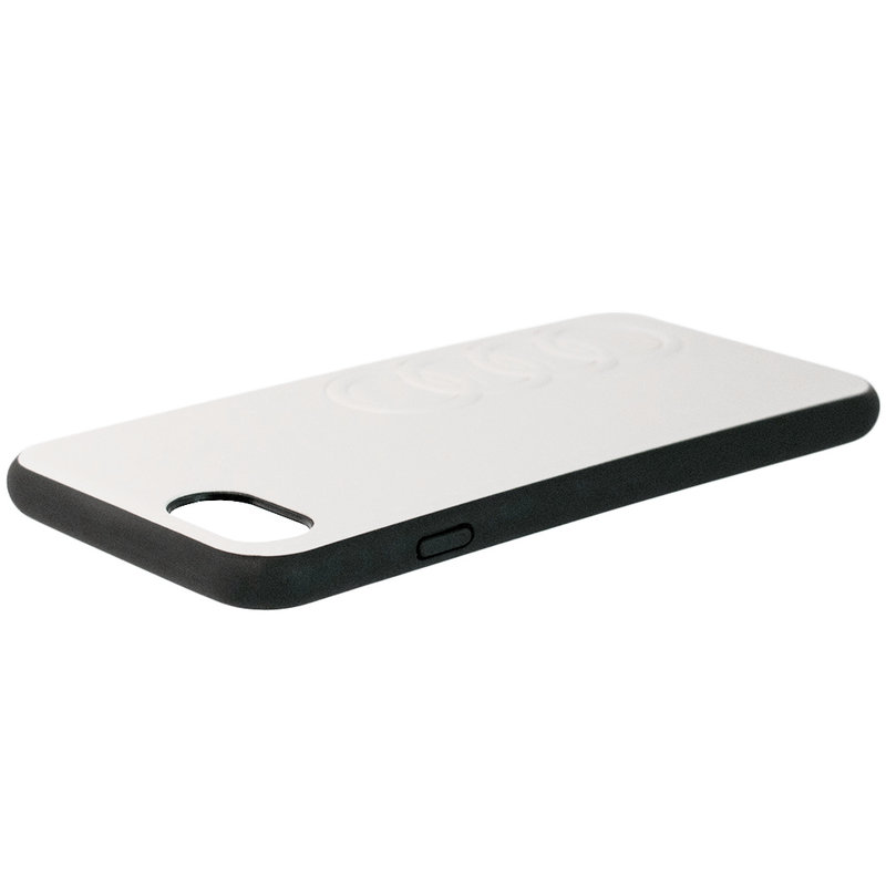 Bumper iPhone 7 Audi - Alb TPUPCIP8-TT/D1-WE