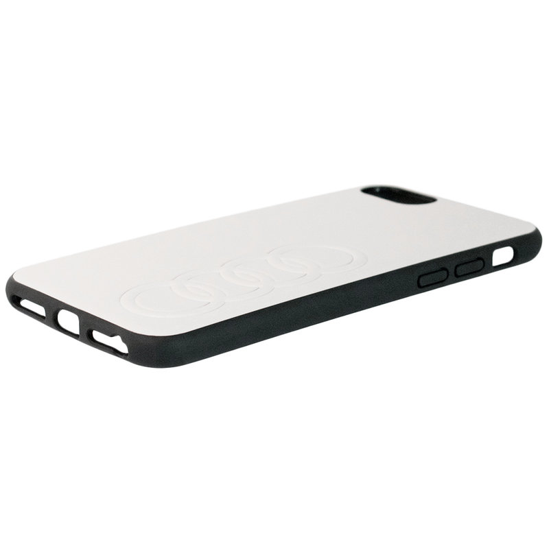 Bumper iPhone 7 Audi - Alb TPUPCIP8-TT/D1-WE