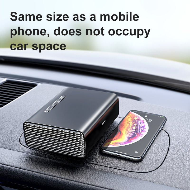 Compresor Auto, Pompa Electrica Portabila Baseus 12V 10A - CRCQB01-01 - Negru