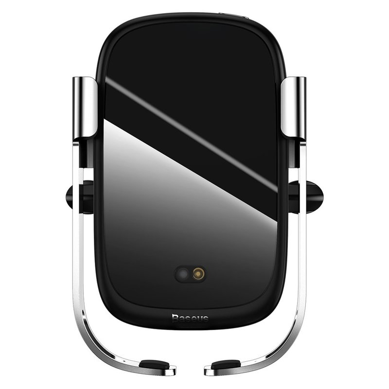 Suport Auto Cu Functie De Incarcare Wireless Baseus Rock Smart - WXHW01-0S - Silver