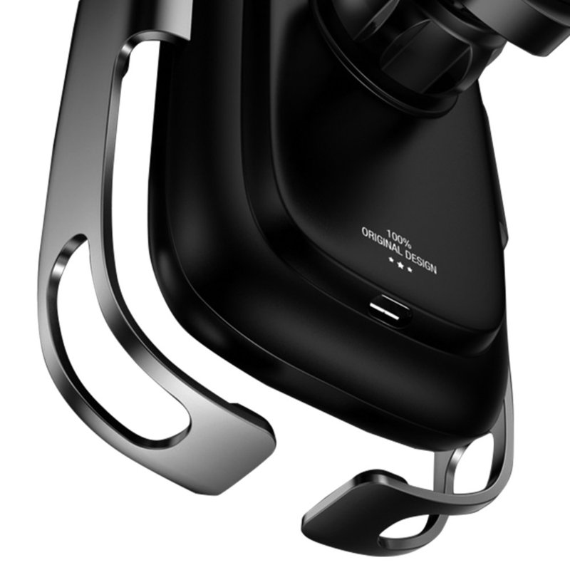 Suport Auto Cu Functie De Incarcare Wireless Baseus Rock Smart - WXHW01-0S - Silver