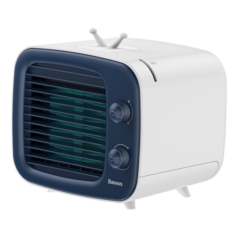 Ventilator Birou Baseus Time Desktop Air Cooler Mobile Refrigeration - CXTM-23 - White/Blue