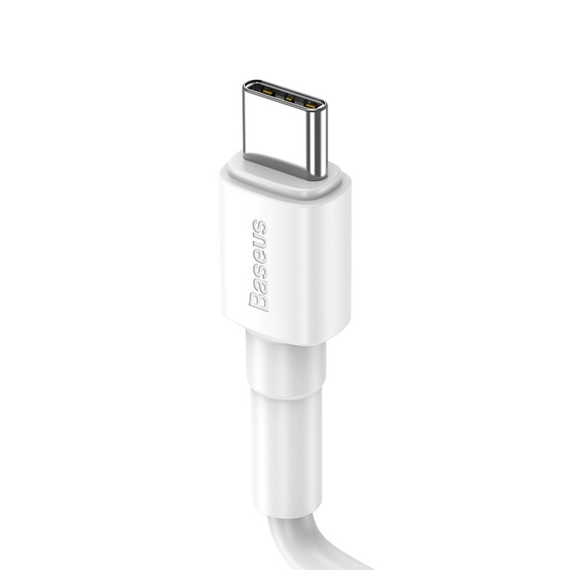 Cablu de date USB to Type-C 1M Baseus Mini Charging & Transmision - CATSW-02 - White