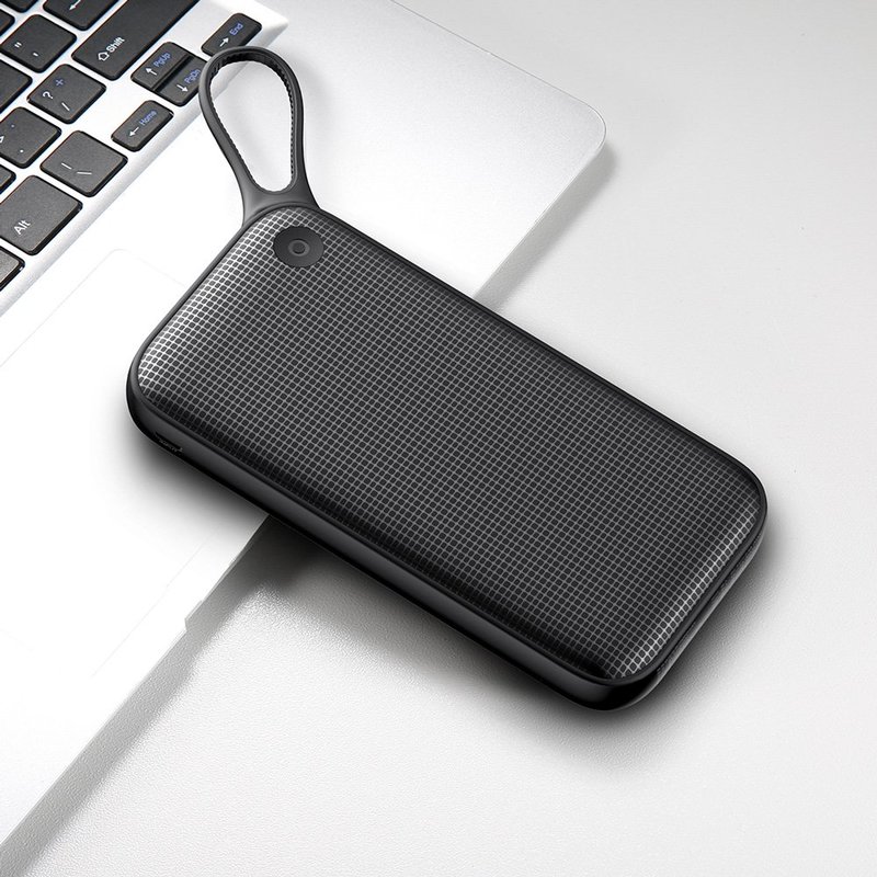 Baterie externa Baseus Powerful Durable Power Bank 20000 mAh with Hook - PPKC-A01 - Black