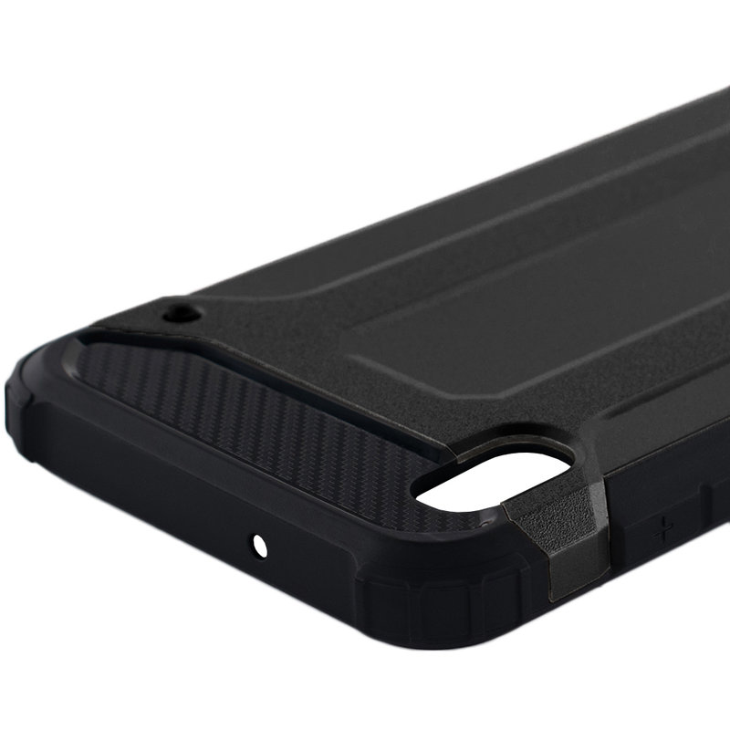 Husa Samsung Galaxy A10 Techsuit Hybrid Armor, negru