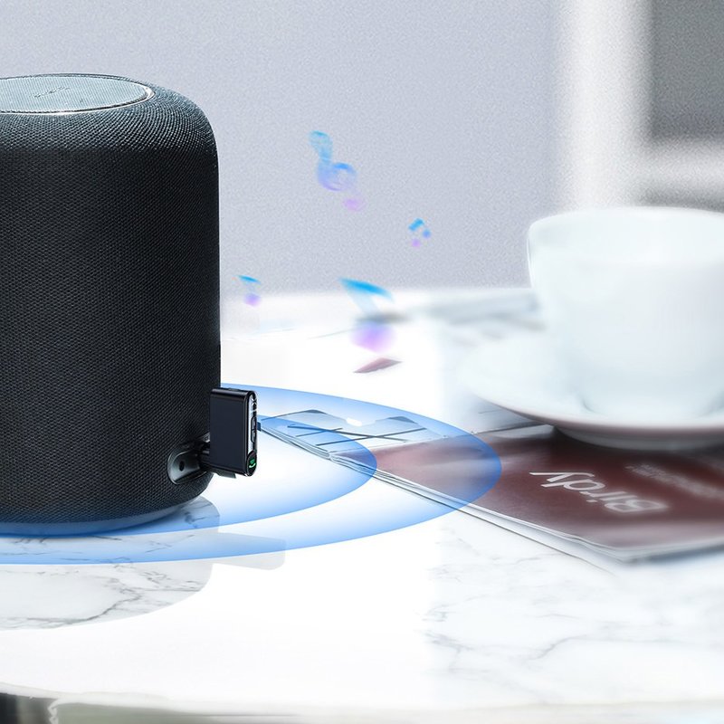 Receptor wireless, adaptor Bluetooth Baseus, negru, WXQY-01