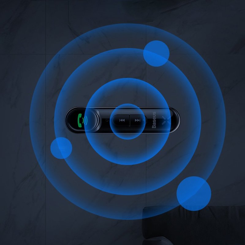 Receptor wireless, adaptor Bluetooth Baseus, negru, WXQY-01