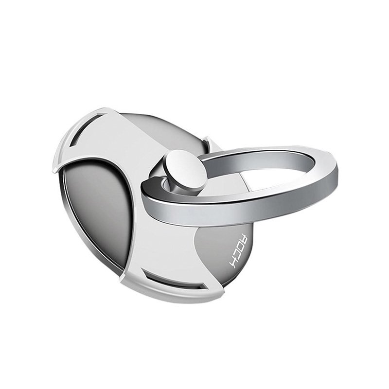 Suport Telefon Inel iRing Rock Spinner&Kickstand 360° - RPH0849 - Silver