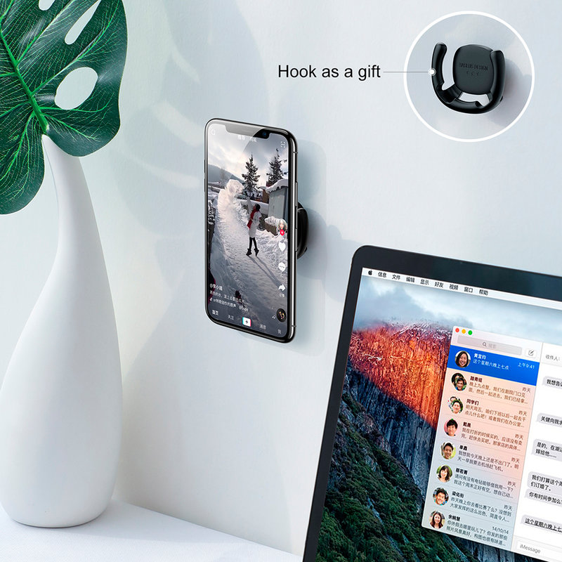 Suport Pentru Telefon/Tableta Auto iRing Baseus Interesting Airbag - SUMQN-01 - Black