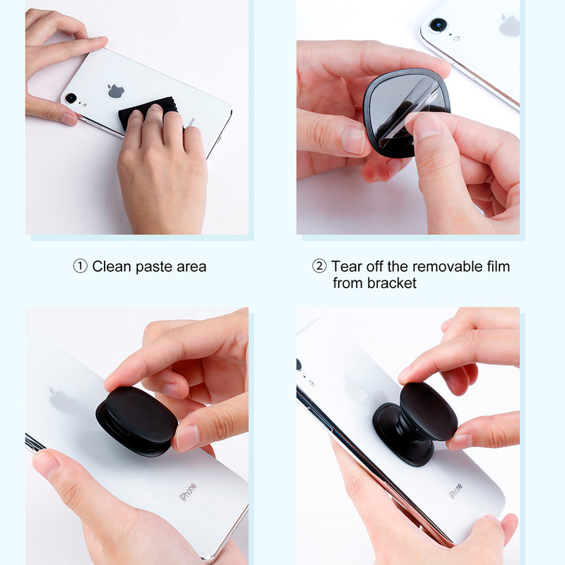 Suport Pentru Telefon/Tableta Auto iRing Baseus Interesting Airbag - SUMQN-01 - Black