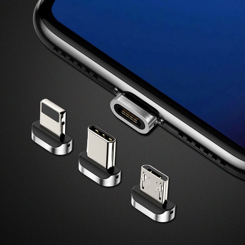 Adaptor Type-C Pentru Cablu Magnetic Baseus Zinc Plug - CATXC-E - Silver