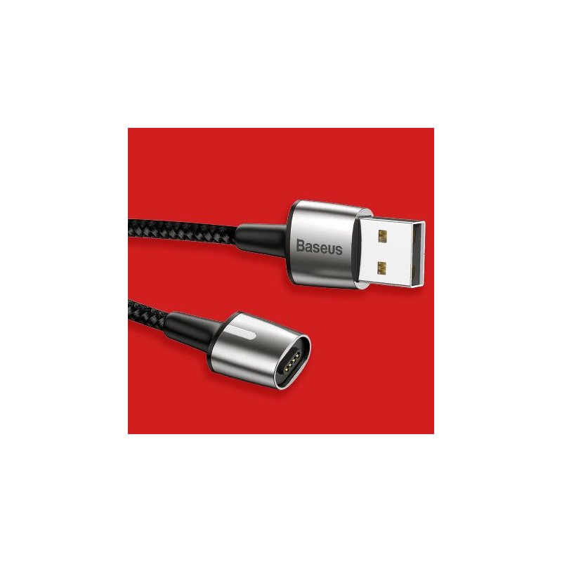 Adaptor Type-C Pentru Cablu Magnetic Baseus Zinc Plug - CATXC-E - Silver