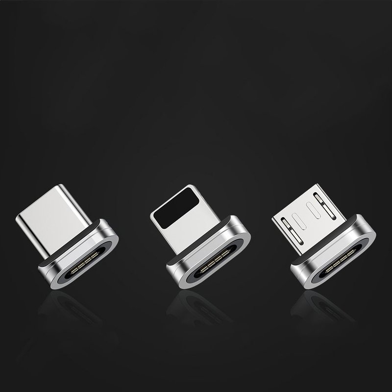 Adaptor Type-C Pentru Cablu Magnetic Baseus Zinc Plug - CATXC-E - Silver
