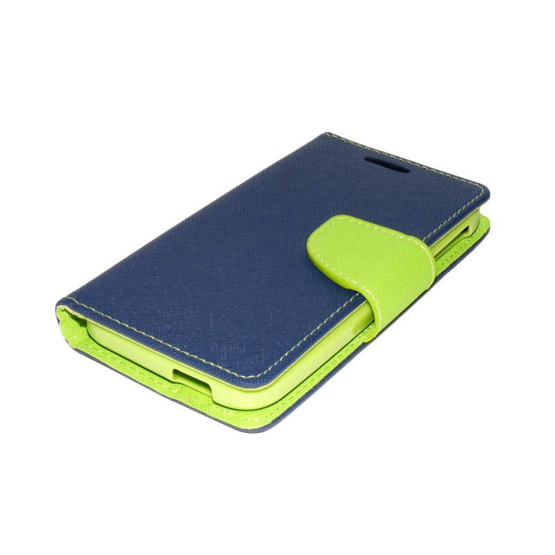 Husa HTC Desire 320 Flip Albastru-Verde MyFancy