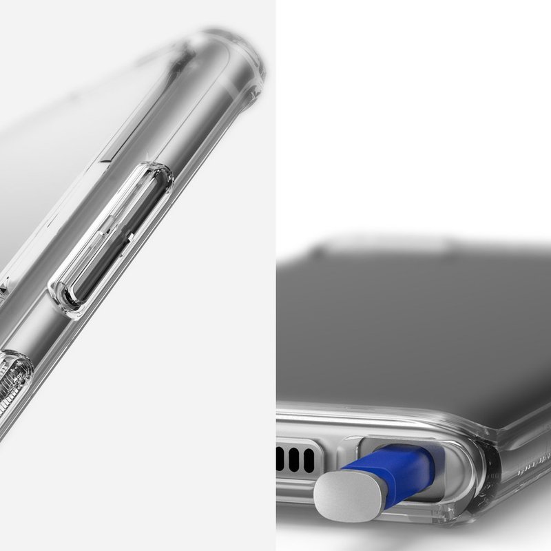 Husa Samsung Galaxy Note 10 Plus Ringke Fusion, transparenta