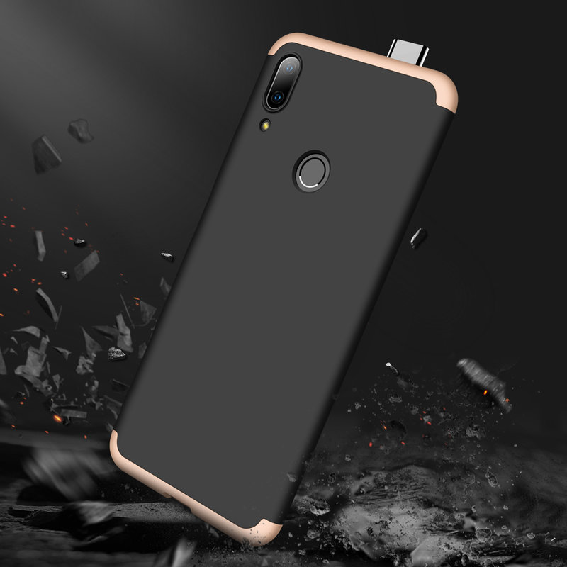 Husa Huawei P Smart Z GKK 360 Full Cover Negru-Auriu