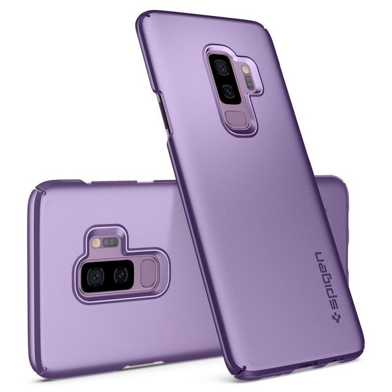 Bumper Spigen Samsung Galaxy S9 Plus Thin Fit - Lilac Purple